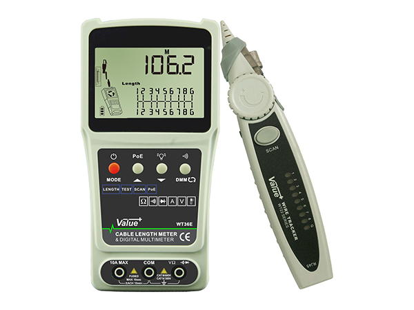 Cable Length Meters w/ Multimeters - WT36D/E